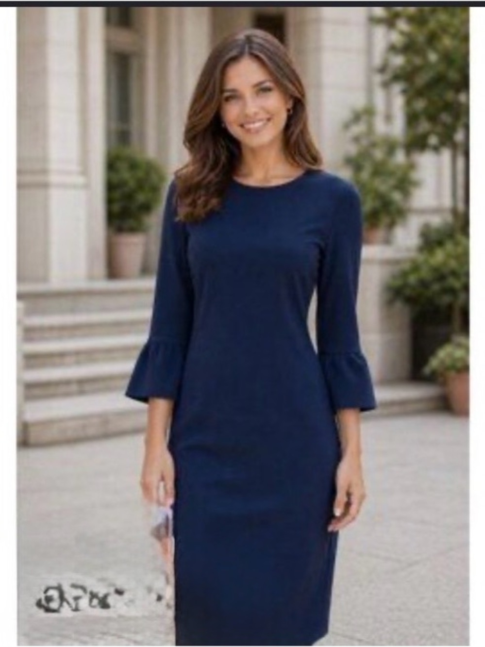 Boden Lavinia Ponte Knit Dress Size 10 L MSRP $120 - Picture 2 of 4